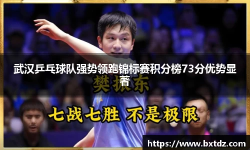 武汉乒乓球队强势领跑锦标赛积分榜73分优势显著